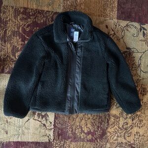 Gap womens sherpa zip up jacket